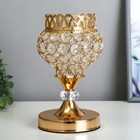 Светильник с выключателем RISALUX 16018/1 G4, 20 Вт, золотистый, 11.5×11.5×19.5 см  (артикул 5084554)  большой выбор товаров оптом и в розницу по низким ценам с доставкой