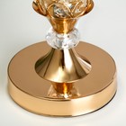 Светильник с выключателем RISALUX 16018/1 G4, 20 Вт, золотистый, 11.5×11.5×19.5 см  (артикул 5084554)  большой выбор товаров оптом и в розницу по низким ценам с доставкой