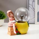 Плазменный шар "Девочка лимончик" 14х9х16 см RISALUX - Фото 3