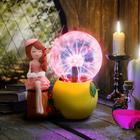 Плазменный шар "Девочка лимончик" 14х9х16 см RISALUX - Фото 7