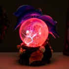 Плазменный шар «Рыбки» 17.5×14×19 см RISALUX - Фото 3