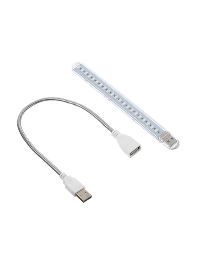 Фитосветильник для растений, светодиодный, 3 Вт, 60 мм, IP65, 5 В, USB, на гибкой ножке, мультиспектральный