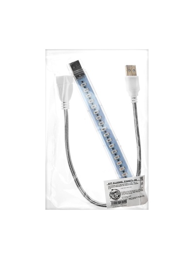 Фитосветильник для растений, светодиодный, 3 Вт, 60 мм, IP65, 5 В, USB, на гибкой ножке, мультиспектральный