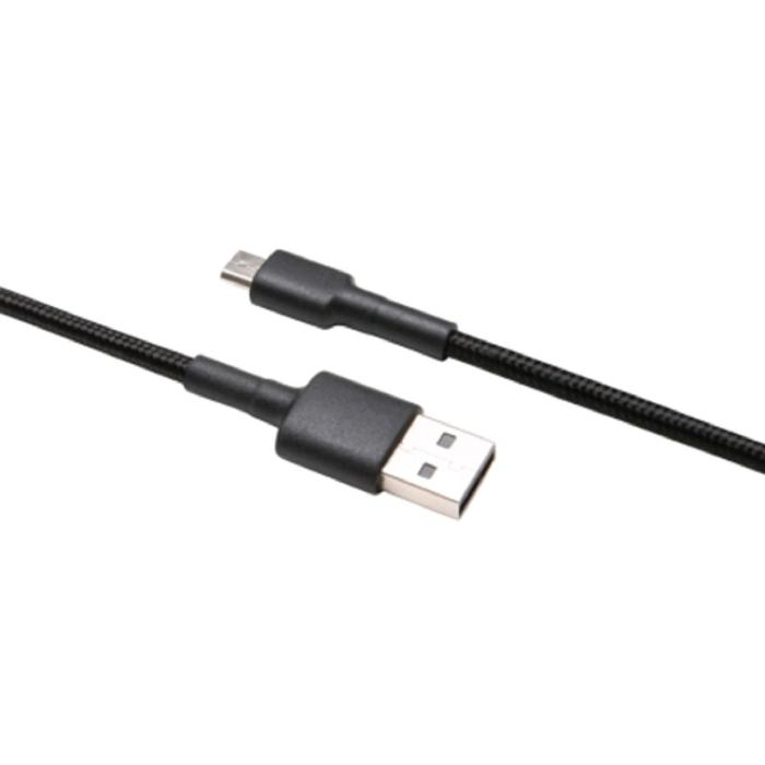 Кабель XIAOMI Mi Braided USB Type-C Cable, 1 м, черный (SJV4109GL) - фото 1905680890