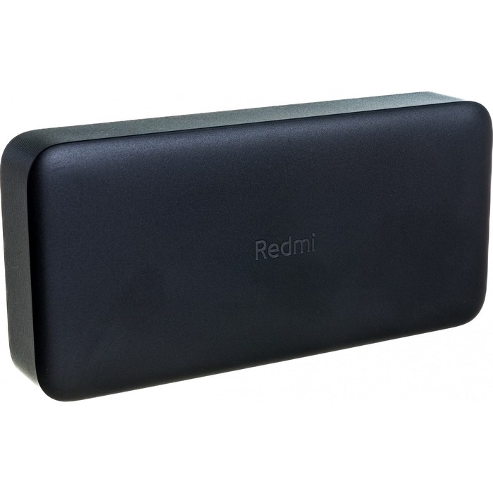 Внешний аккумулятор Xiaomi Redmi PB200LZM (VXN4304GL), 2xUSB, 18Вт, QC3.0, 20000мАч, черный - фото 51450941