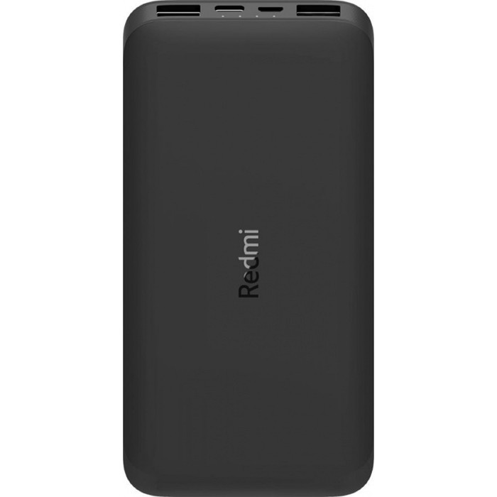 Внешний аккумулятор Xiaomi Redmi Power Bank VXN4305GL, 10000 мАч, черный - Фото 1