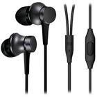 Наушники XIAOMI Mi In-Ear Headphones Basic, вакуумные, микрофон, черные (ZBW4354TY) - фото 51297861