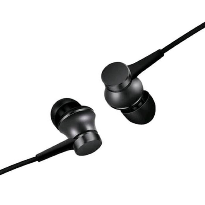 Наушники XIAOMI Mi In-Ear Headphones Basic, вакуумные, микрофон, черные (ZBW4354TY) - фото 51297862