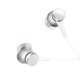 Наушники XIAOMI Mi In-Ear Headphones Basic, вакуумные, микрофон, серебристые (ZBW4355TY)