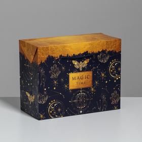 Пакет—коробка «Magic time», 23 × 18 × 11 см