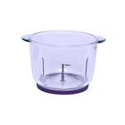 Измельчитель Oursson CH3040/SP, стекло, 300 Вт, 2 л, фиолетовый - фото 51344577