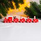 Декор новогодний «Сказочный поезд», 23×5×2 см, МИКС - Фото 1