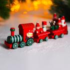 Новогодний декор «Сказочный поезд» 26×5×2 см, МИКС - фото 3854338