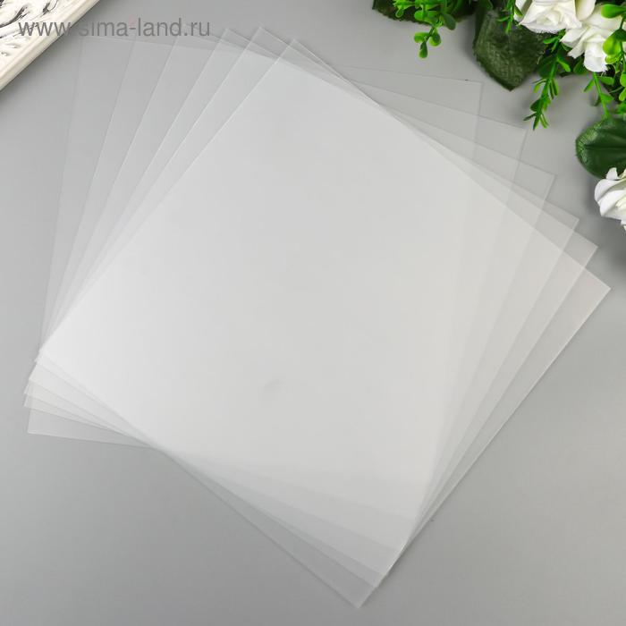 Набор пластиковых листов для гравировки WRMK "Bevel Quill" 20.3x20.3 см 6 шт - Фото 1