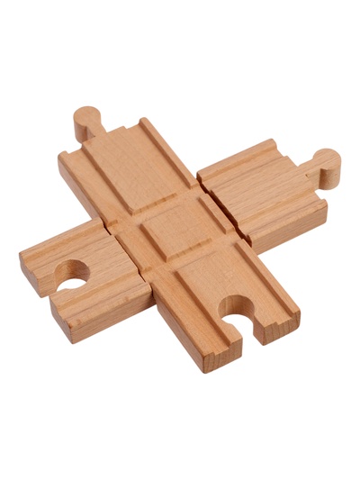 Деталь для ж/д «Перекрёсток», размер 10.8×10.8×1.2 см