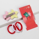 Подарочный набор новогодний для девочки «Ты чудо»: резинки и заколка для волос - Фото 3