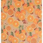 Бумага для скрапбукинга «Апельсинки», 30,5 х 32 см, 180 г/м² - Фото 2