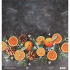 Бумага для скрапбукинга «Апельсинки», 30,5 х 32 см, 180 г/м² - Фото 3
