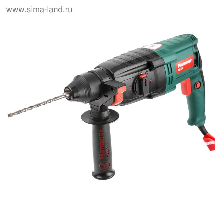 Перфоратор Hammer PRT800D, 800 Вт, SDS+, max d=26 мм, 1245 об/мин, 2.6 Дж, 3 режима, кейс - Фото 1