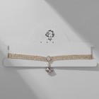 Колье-чокер «Симфония» с ромбом, цвет белый в золоте, 30 см - Фото 2