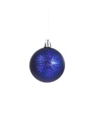Ёлочные игрушки «Амур», шары новогодние, 30 шт. (16 шаров, 6 сердец, 8 снежинок), синий 4941766