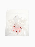 Ёлочная игрушка «Зимнее волшебство. Морозная снежинка», 13 см, белый - Фото 7