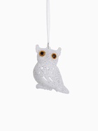 Ёлочная игрушка «Зимнее волшебство. Снежная сова», 6×10 см, белый - Фото 4