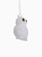 Ёлочная игрушка «Зимнее волшебство. Снежная сова», 6×10 см, белый - Фото 5