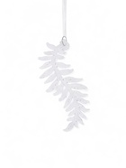 Ёлочная игрушка «Зимнее волшебство. Морозная ветвь», 4.5×13 см, белый - Фото 4