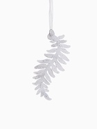 Ёлочная игрушка «Зимнее волшебство. Морозная ветвь», 4.5×13 см, белый - Фото 6