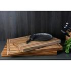 Доска разделочная Traditional, 51×38 см, коричневый - Фото 14