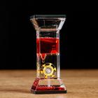 Гелевые часы "Дорилей", 5 х 12 см, красный - фото 320675912
