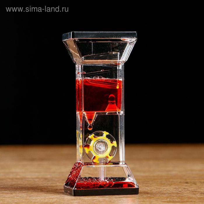Гелевые часы "Дорилей", 5 х 12 см, красный - Фото 1