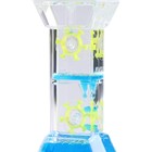 Гелевые часы "Мерилей", антистресс, 5 х 12 см, синие - Фото 4