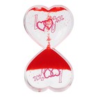 Гелевые часы «Я тебя люблю», антистресс, 7.5×13 см, красные - Фото 2