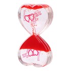 Гелевые часы "Я тебя люблю", антистресс, 7.5 х 13 см, красные - Фото 3