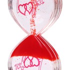 Гелевые часы "Я тебя люблю", антистресс, 7.5 х 13 см, красные - Фото 4