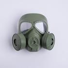 Карнавальная маска «Противогаз», цвет зелёный - фото 9047111