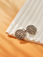 Зажим для кардигана «Карусель», цвет белый в серебре - Фото 4