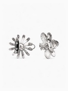 Зажим для кардигана «Пчела», пришивной, цвет чёрно-белый в серебре - Фото 4