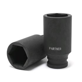

Головка торцевая Partner PA-4458508, ударная, 6-ти гранная, глубокая, 1/2", 8 мм