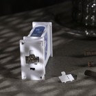 Светодиодная фигура «Фонарь со снеговиком» 7×13×3.5 см, пластик, батарейки AG13×3 (в комплекте), свечение тёплое белое - Фото 3