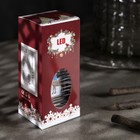 Светодиодная фигура «Фонарь с оленем» 5.5 × 13 × 5.5 см, пластик, батарейки AG13х3, свечение тёплое белое - фото 6163992