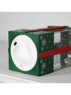 Светодиодная фигура «Подарок зелёный» 10×19×10 см, пластик, от батареек ААх3, USB, свечение тёплое белое - Фото 7