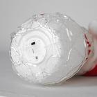 Фигура светодиодная "Снеговик с красными пуговицами", 20х12х12 см, от батареек, Т/БЕЛЫЙ - Фото 5