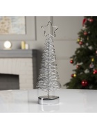 Светодиодная фигура «Ёлка плетёная» 8×30×8 см, металл, батарейки АААх3 (не в комплекте), свечение белое - Фото 6