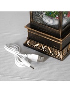 Светодиодная фигура «Ребёнок у ёлки» 10×27×10 см, пластик, батарейки ААх3 (не в комплекте), свечение тёплое белое - Фото 8