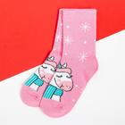 Носки детские новогодние KAFTAN "Единорог" р-р 16-18, розовый - Фото 2