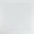 Коробка для кондитерских изделий с PVC крышкой «Эко», 11.5 х 11.5 х 6 см - Фото 5