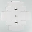 Коробка для кондитерских изделий с PVC крышкой Love, 11.5 х 11.5 х 6 см - Фото 4